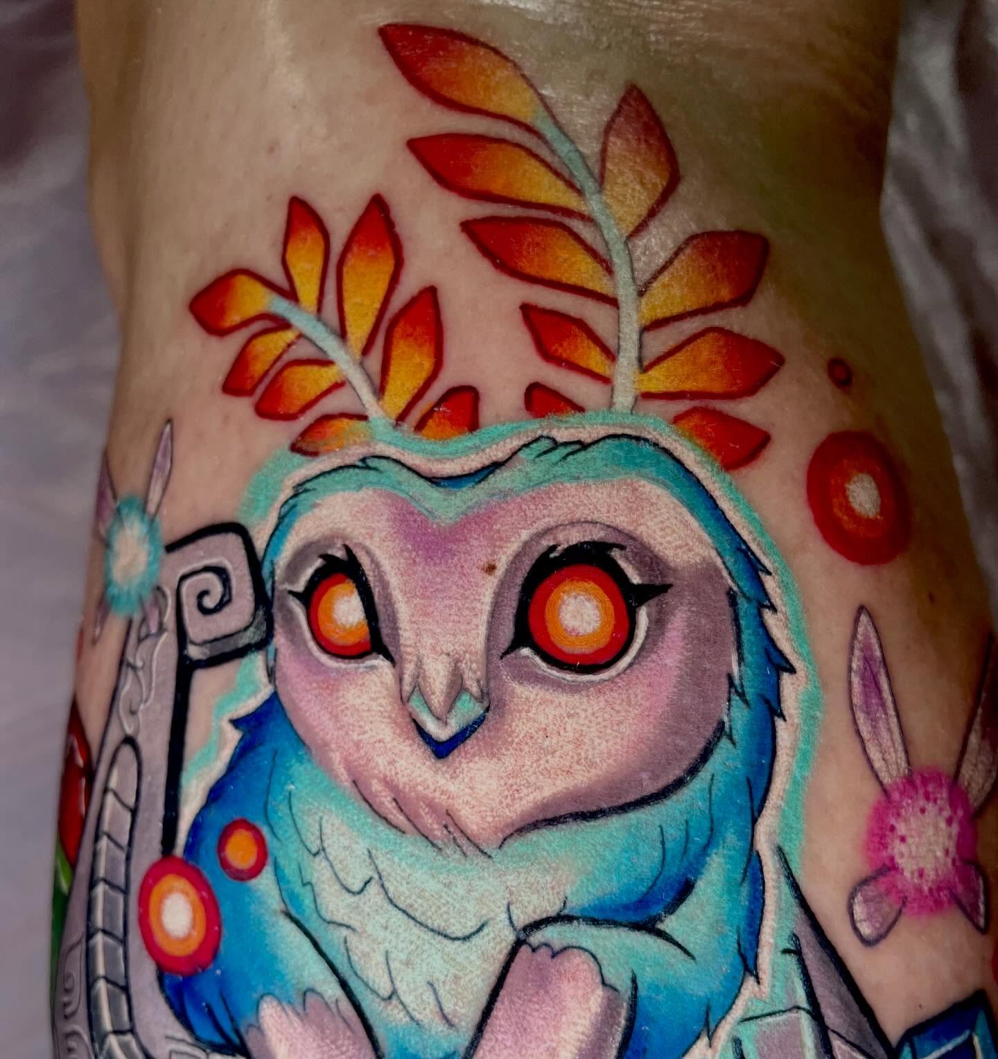 Tattoo by @wewontbesaved — new_school, dotwork