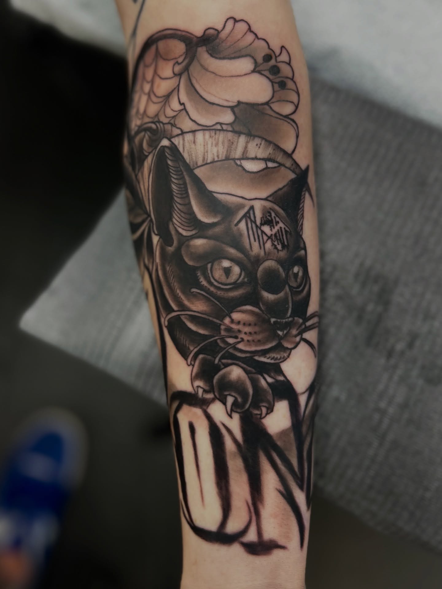 Tattoo by @freshtattoos — american_traditional, black_and_grey