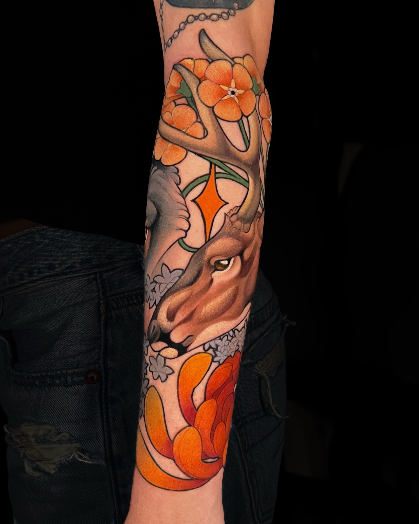 Tattoo by @hannahsteeleart — new_school, realism