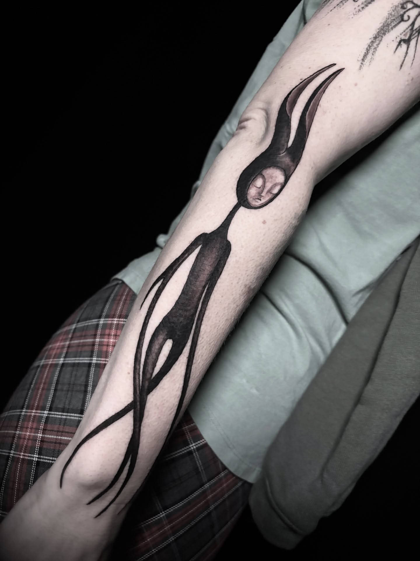 Tattoo by @adammillertattoos — black_and_grey