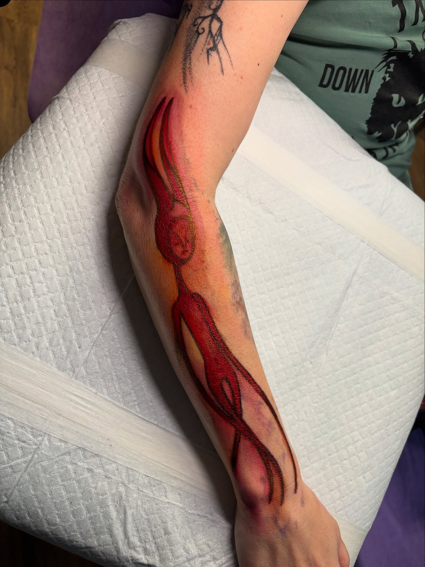 Tattoo by @adammillertattoos — dotwork, realism