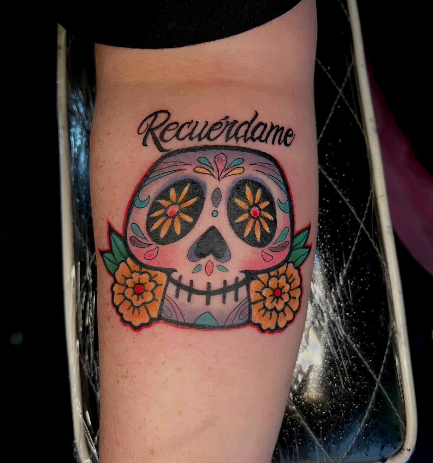 Tattoo by @chowdahbowl — chicano