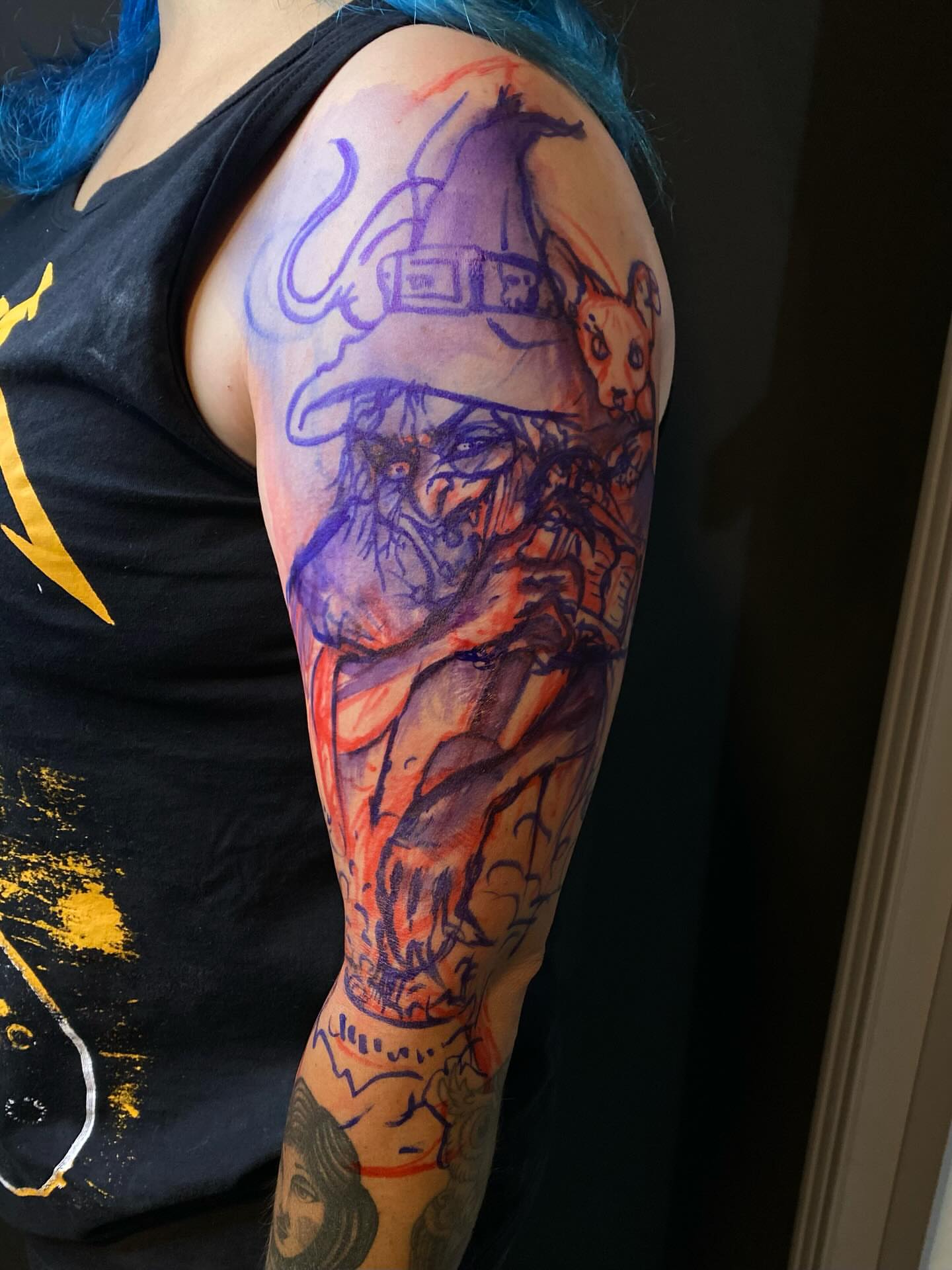 Tattoo by @markink__ β watercolor