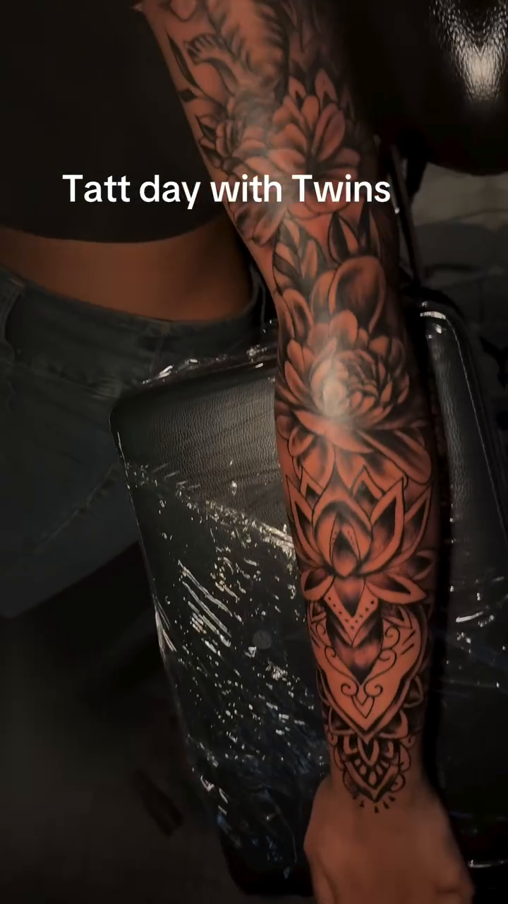 Ornamental sleeve tattoo ornamental tattoo on the upper arm by ✨Cole✨, Cleveland Heights, Ohio