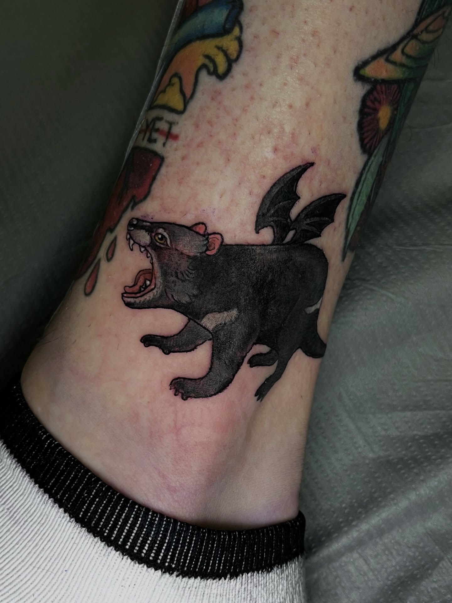 Tattoo by @madbowen.tattoos — black_and_grey