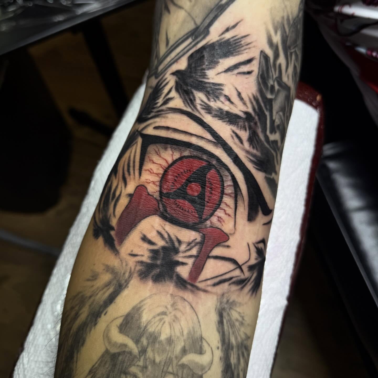 Tattoo by @chadmc509 — black_and_grey, realism