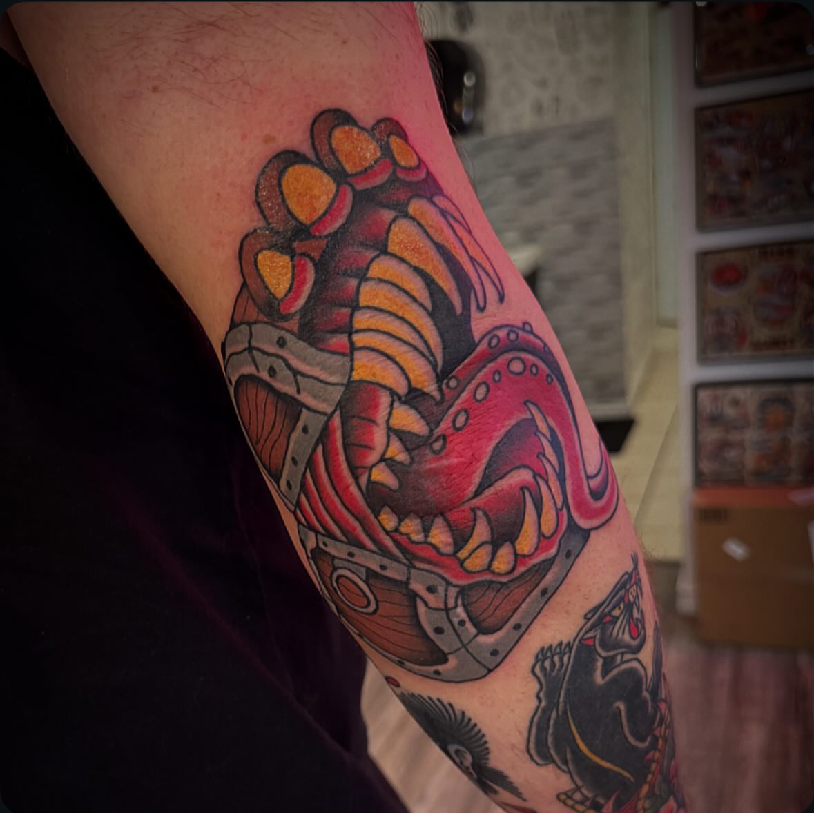 Tattoo by @longcatmatt — american_traditional