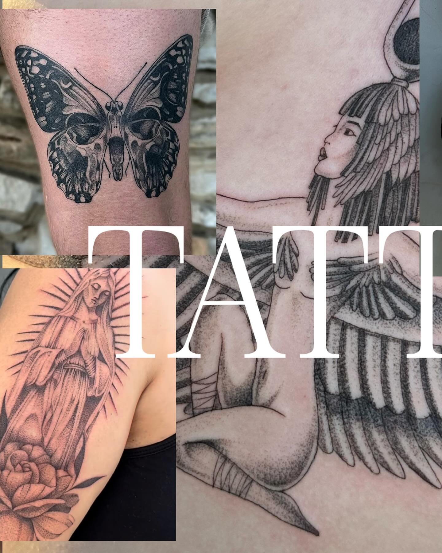 Tattoo by @margsmagic — black_and_grey