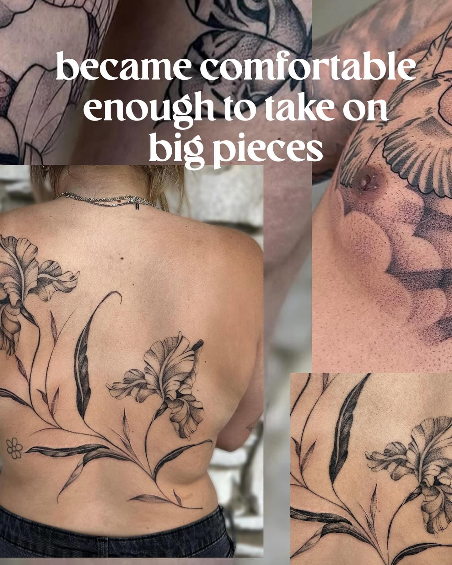 Tattoo by @margsmagic — black_and_grey