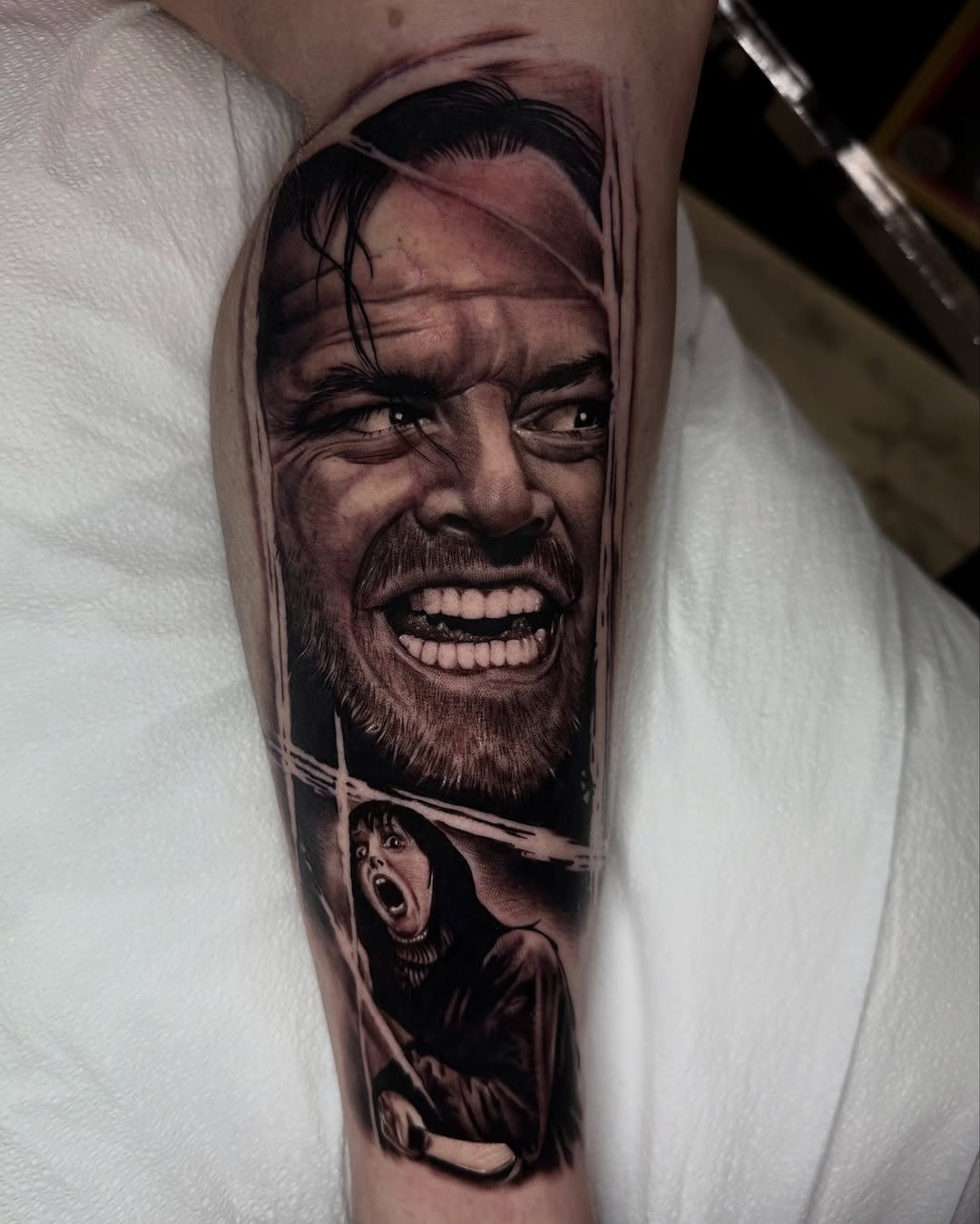 Tattoo by @dale13 — realism, black_and_grey