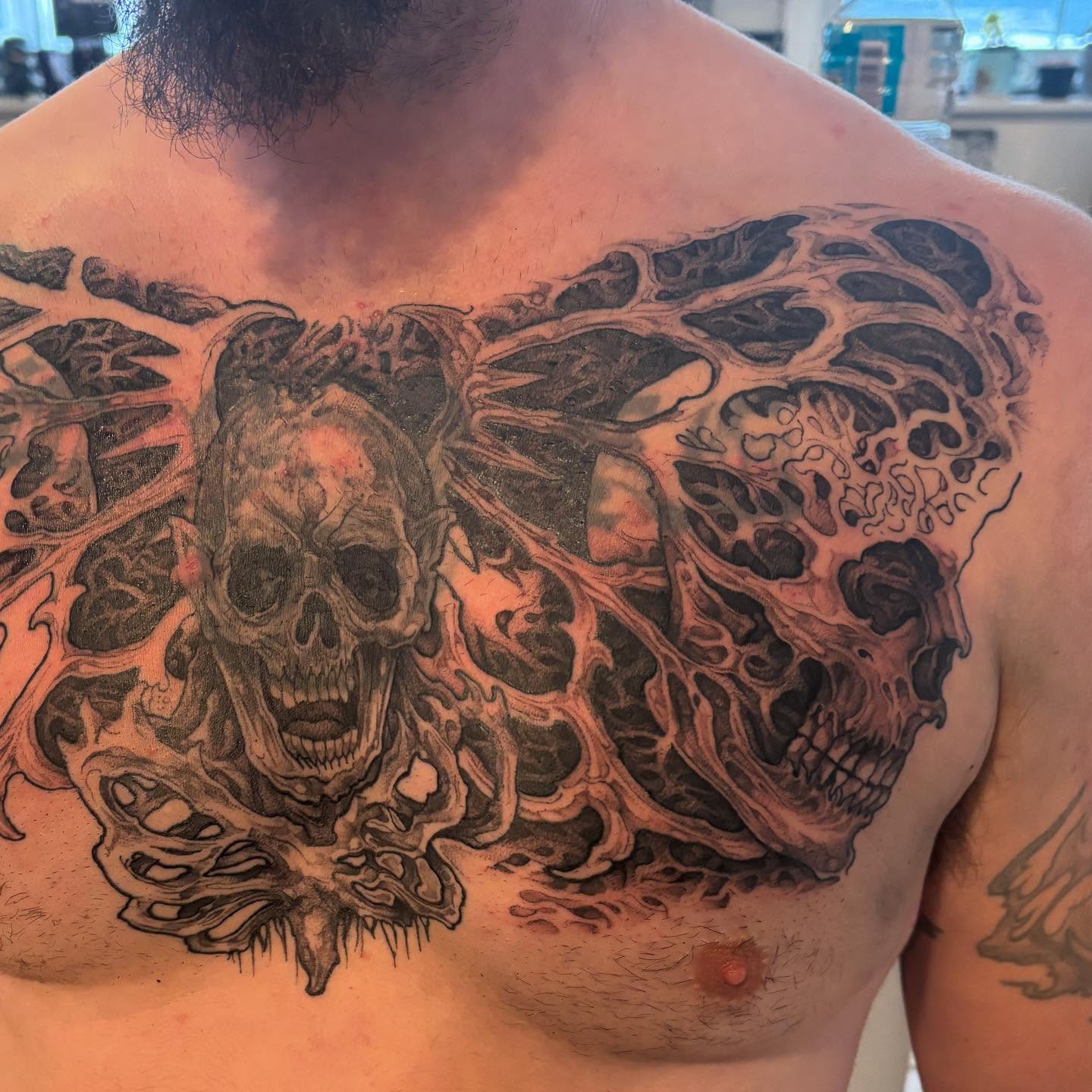 Tattoo by @kevinberubetattooer — dark_realism
