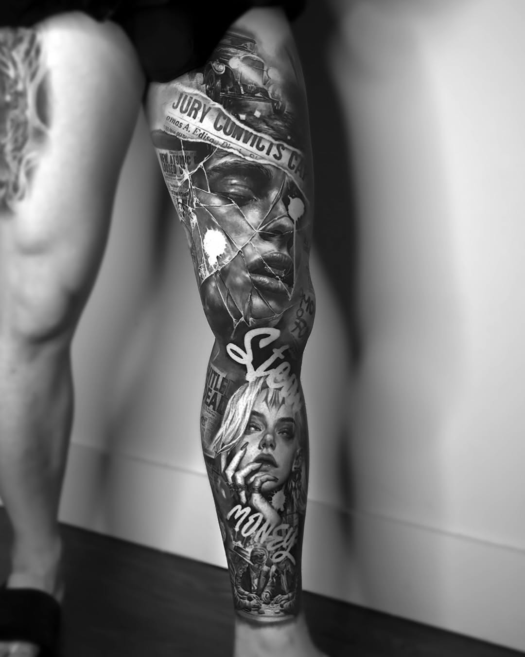 Tattoo by @umzii__tattoo β black_and_grey, realism