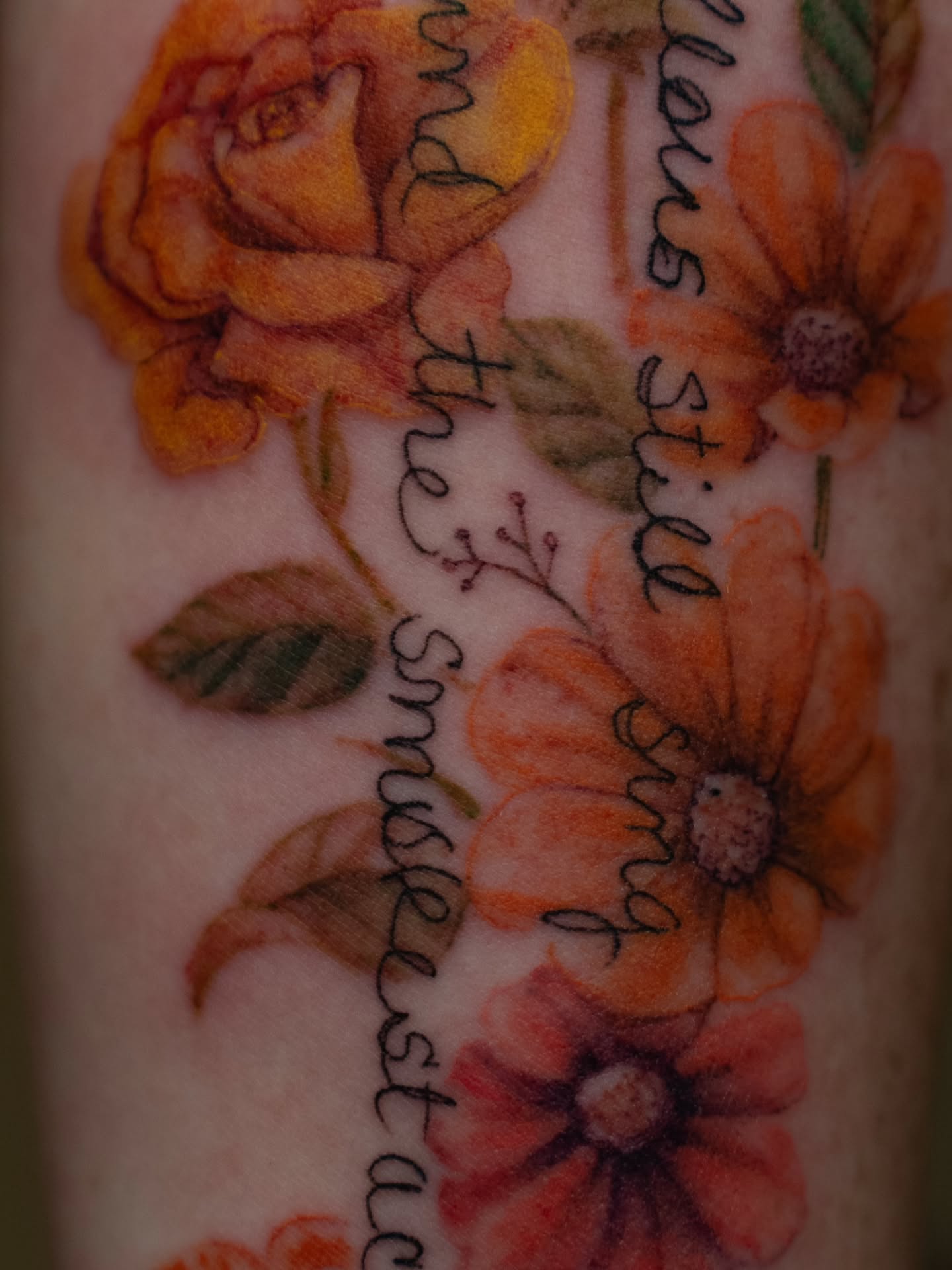Tattoo by @tatzu__ โ watercolor
