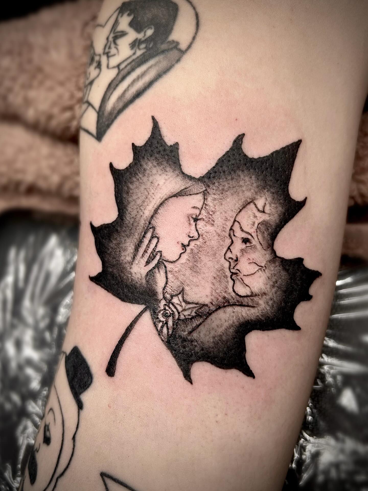 Tattoo by @emilyftattoos — black_and_grey, realism