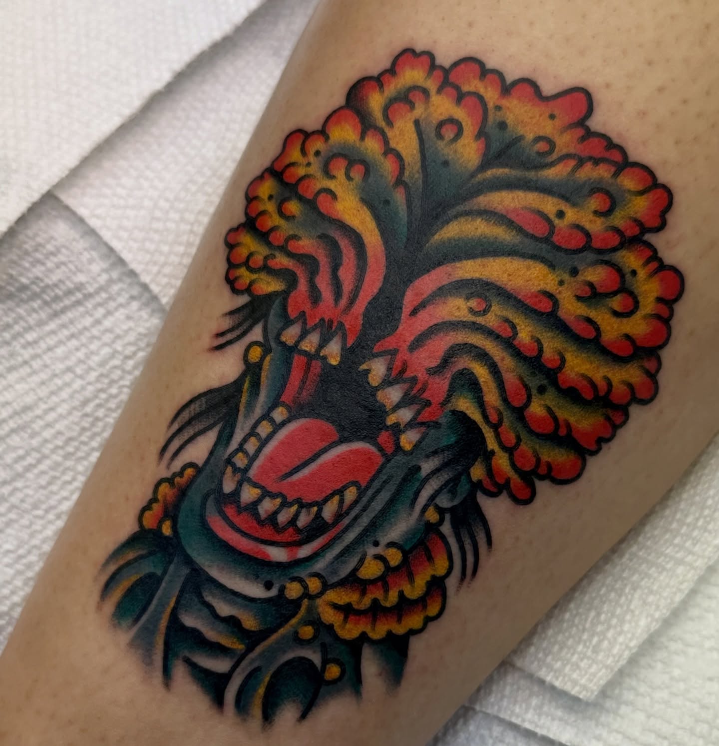 Tattoo by @bonhommetattoo — american_traditional