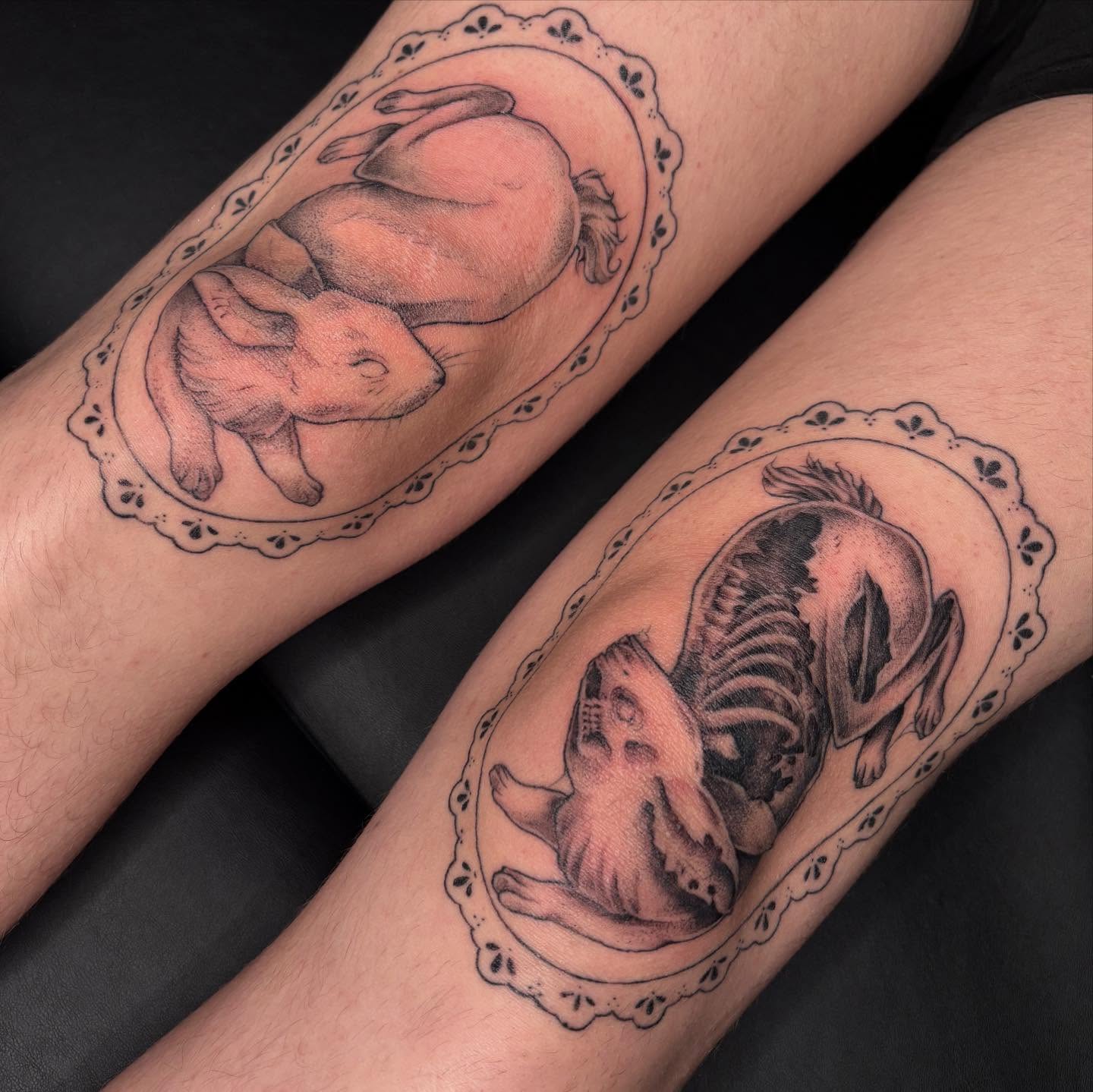 Fox realism tattoo on the forearm by amy mangeri ๐ฆ