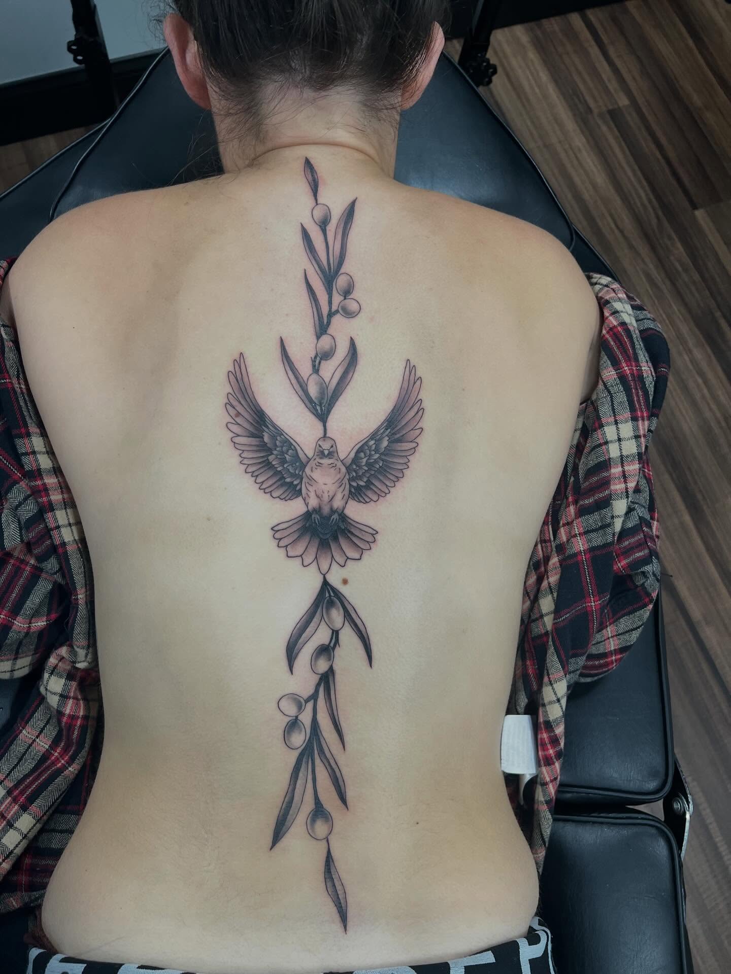 Tattoo by @shamrock_ink — black_and_grey