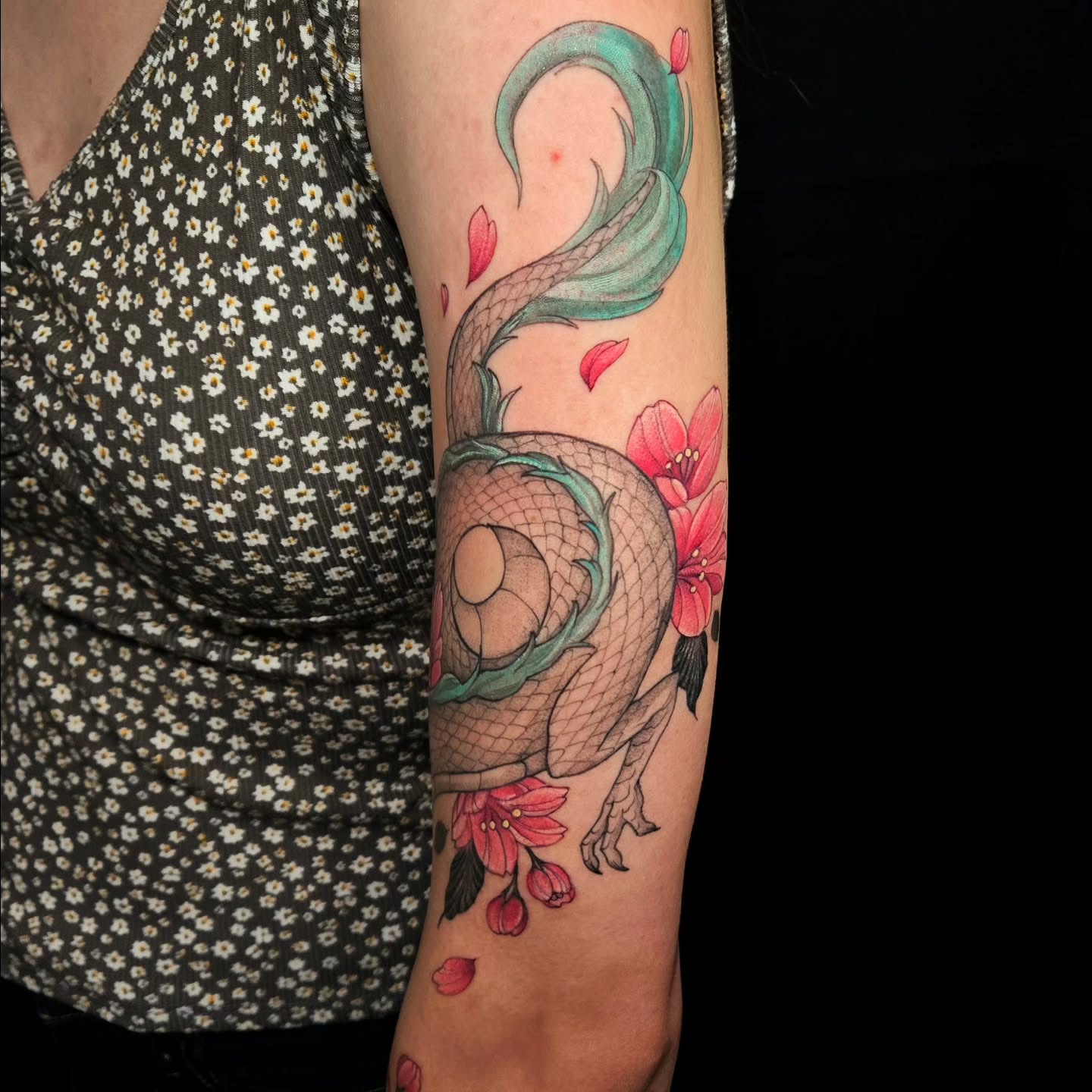 Tattoo by @glasswingtattoo — new_school, realism