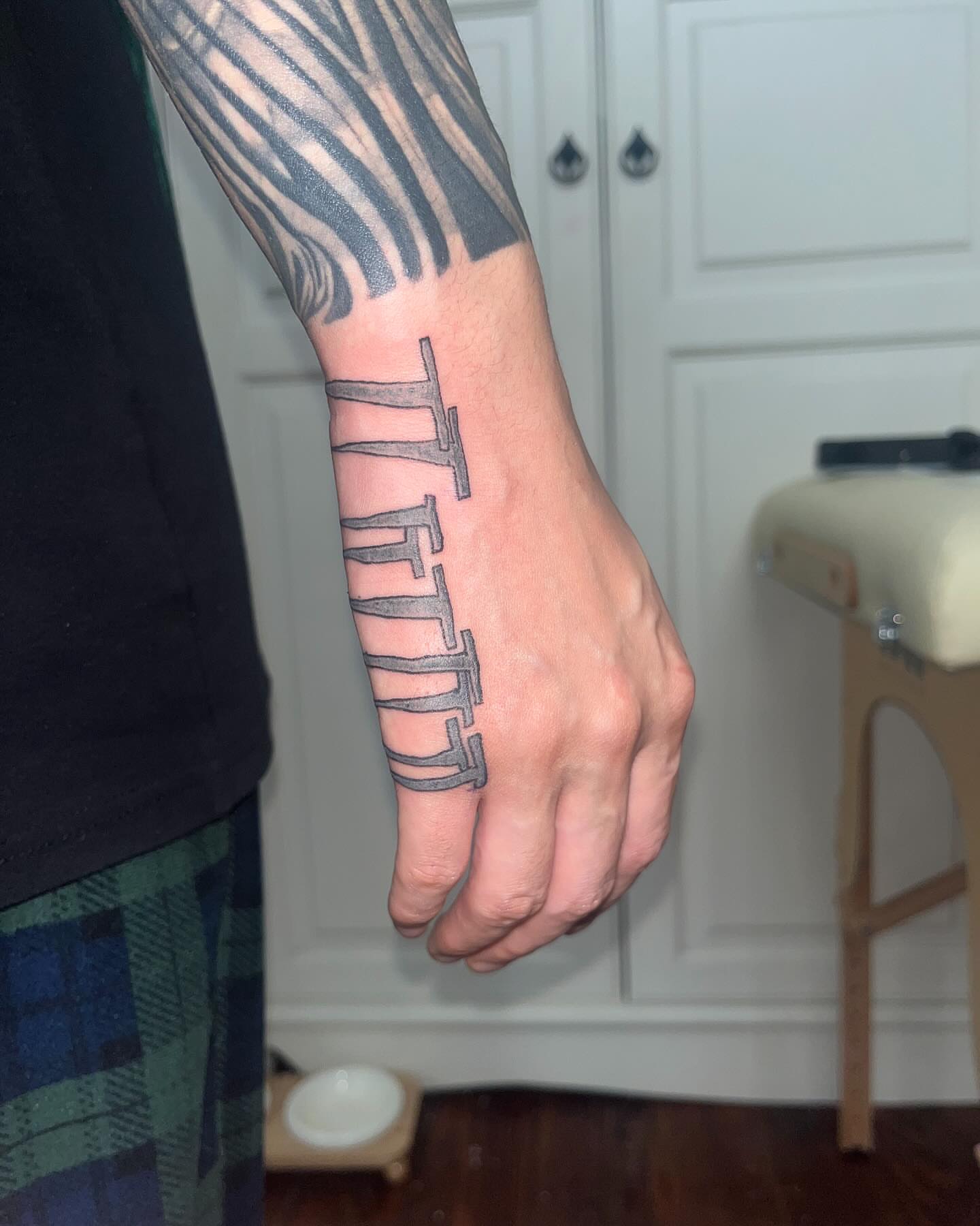 Tattoo by @allmyfeelingwerefake — lettering_script