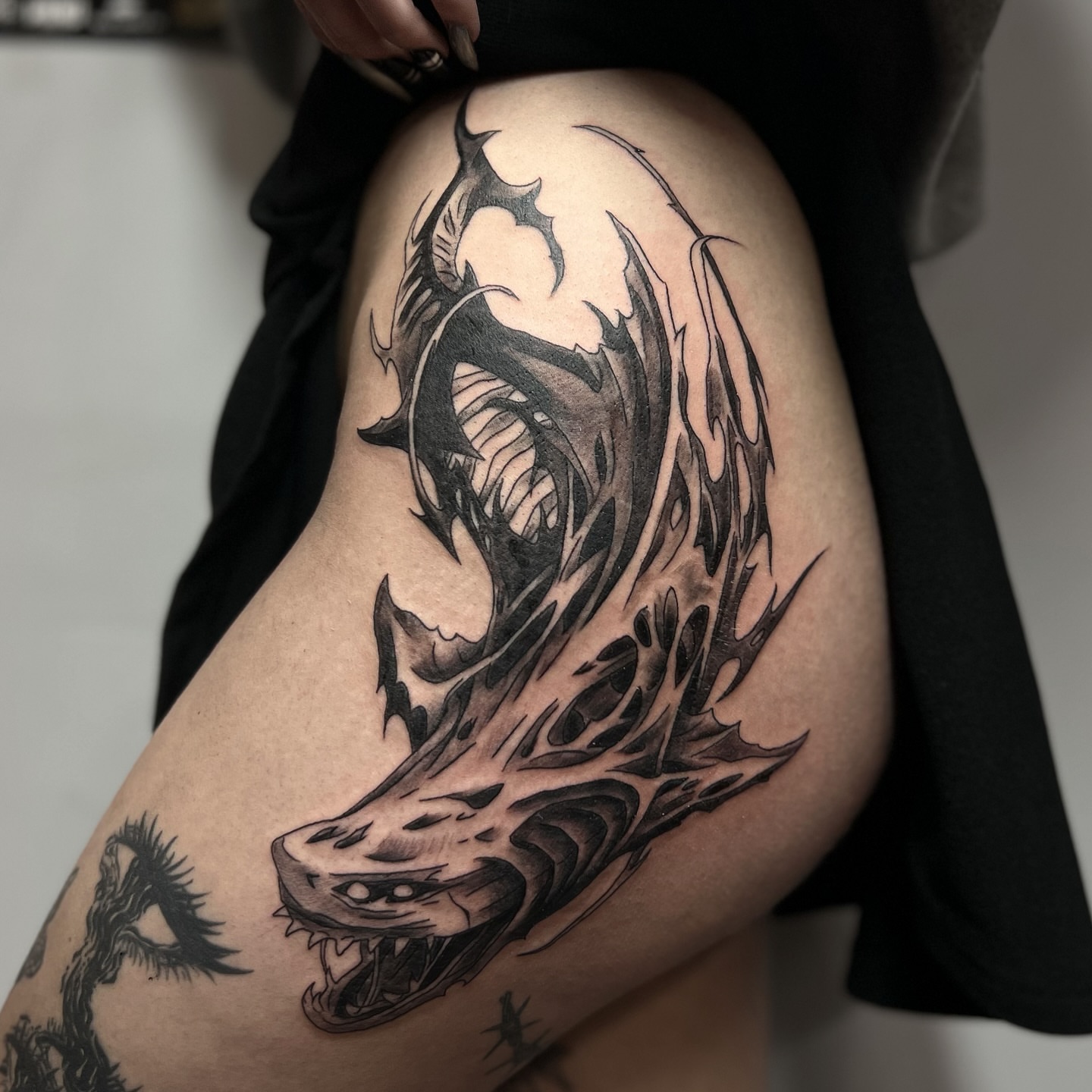 Tattoo by @ilenadoodles β black_and_grey, realism