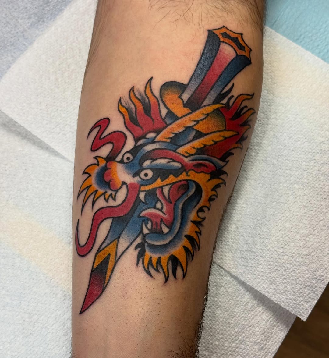 Tattoo by @davidbydave — american_traditional