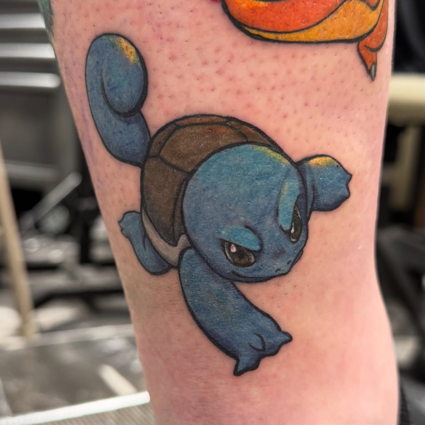 Tattoo by @sonderstattoos — dotwork