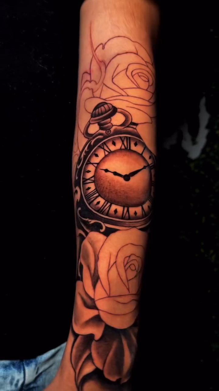 Tattoo by @wargski โ realism, black_and_grey