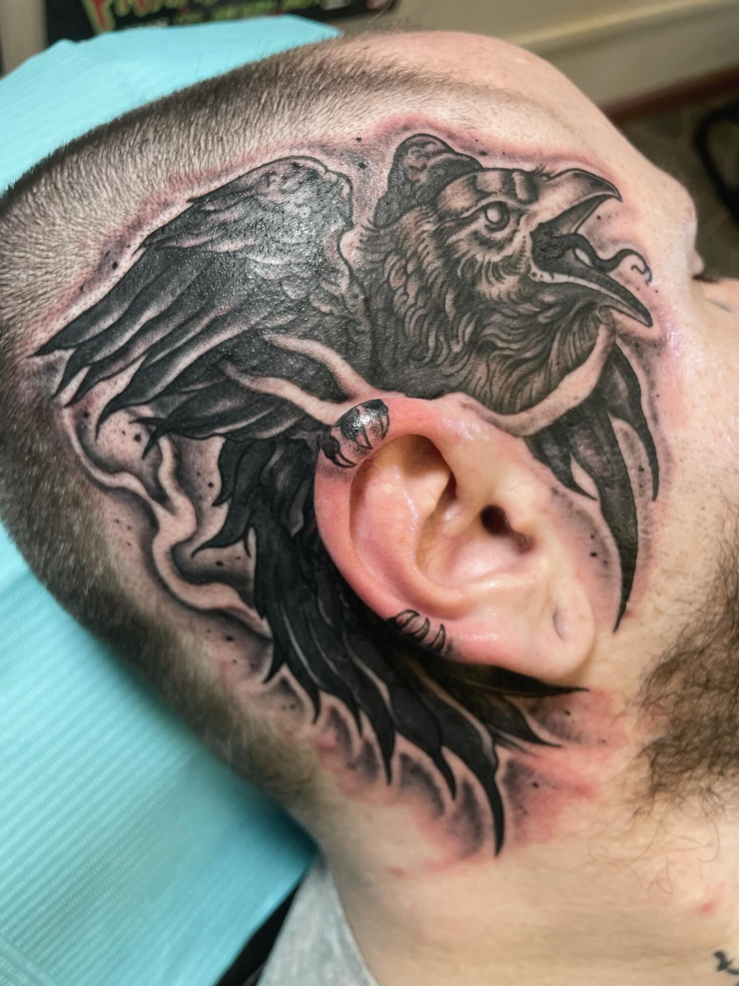 Tattoo by @tattoosbybrklyn — black_and_grey