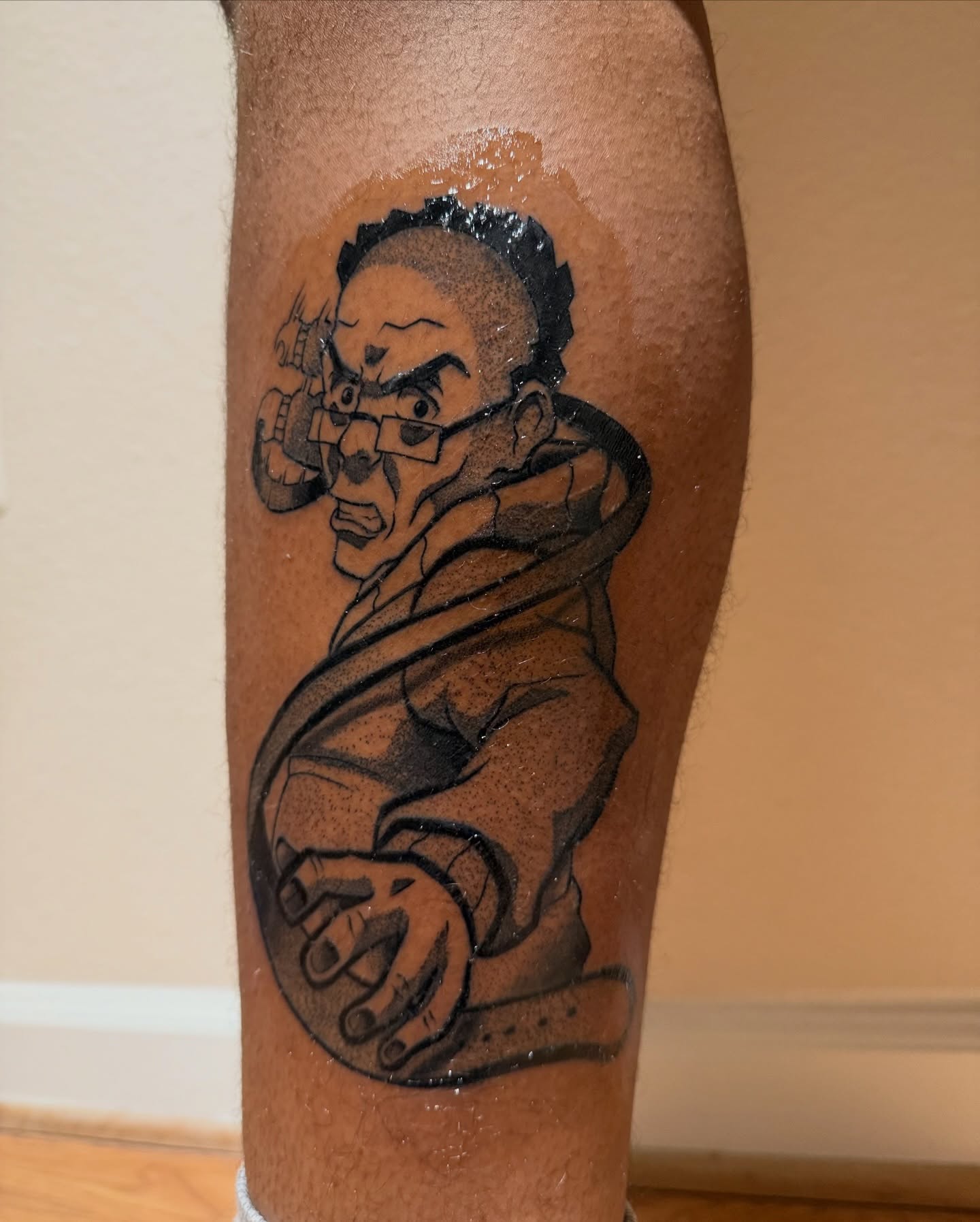 Tattoo by @stungbystaxx — dotwork