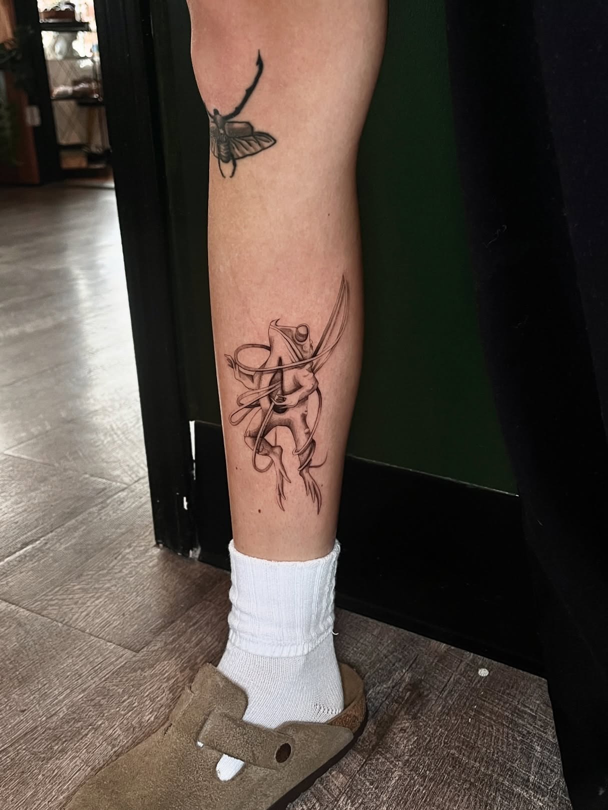 Tattoo by @smq_tattoo — black_and_grey