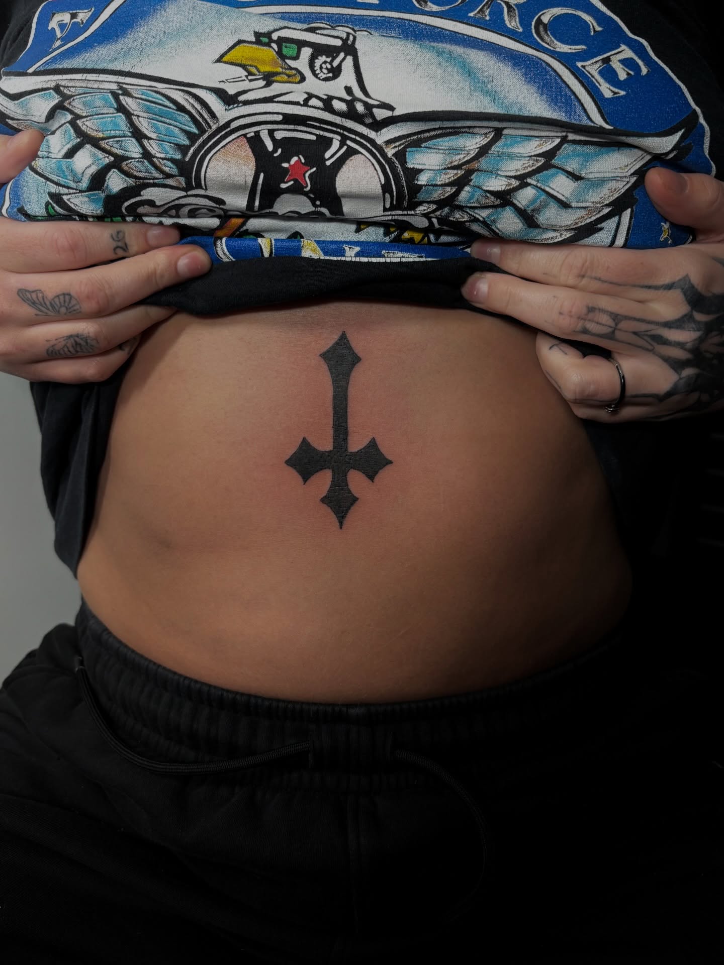 Tattoo by @inkednlashed_ — black_and_grey