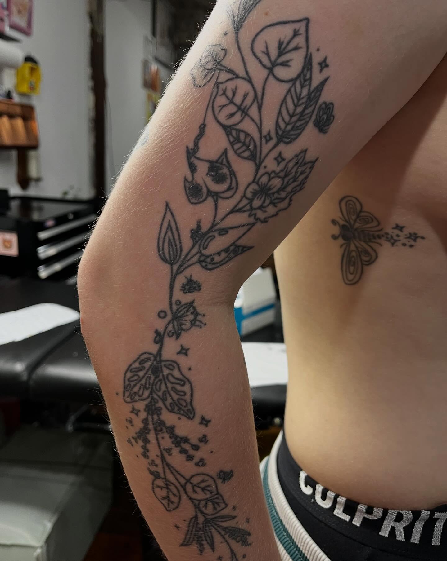 Tattoo by @lilbull.tatts — black_and_grey