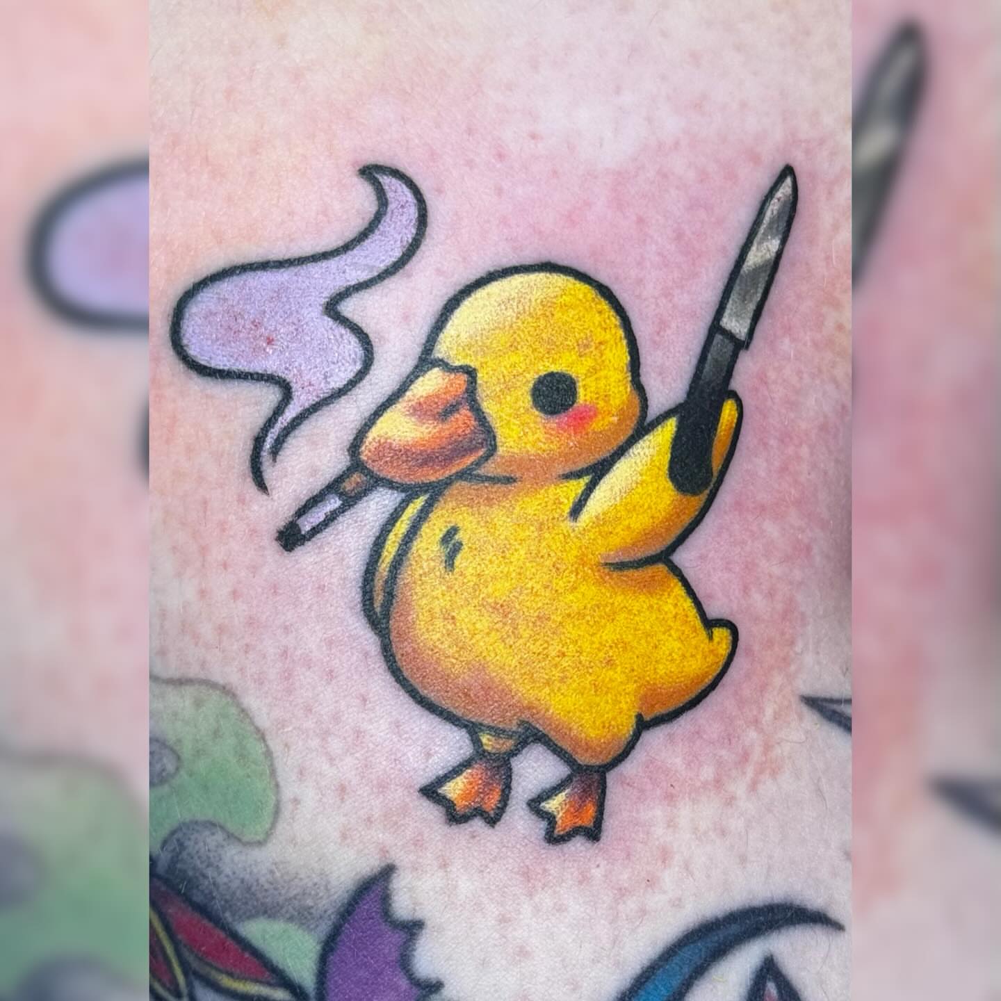 Tattoo by @gabipaigeee — new_school