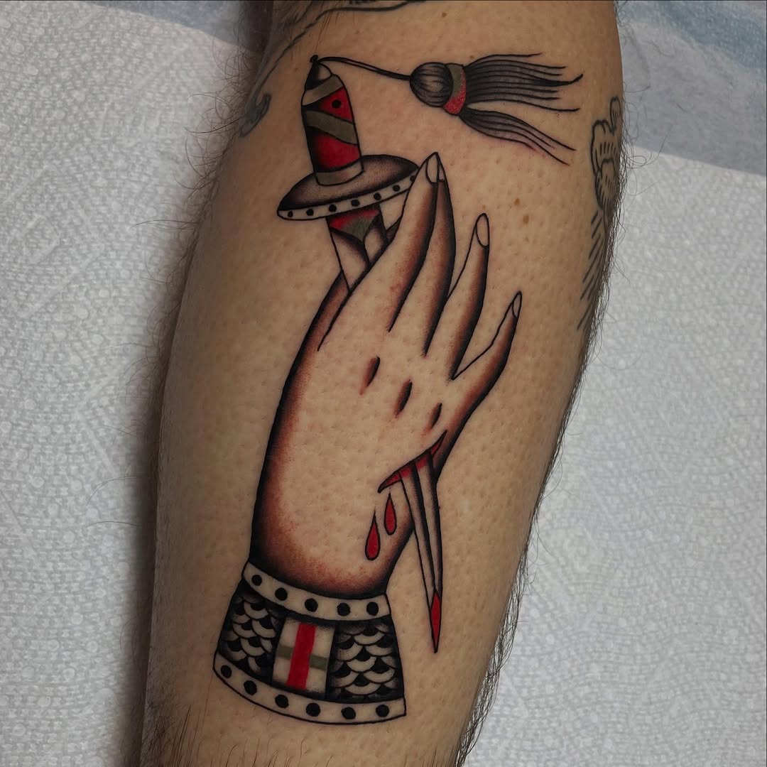 Tattoo by @nobletattoo — american_traditional