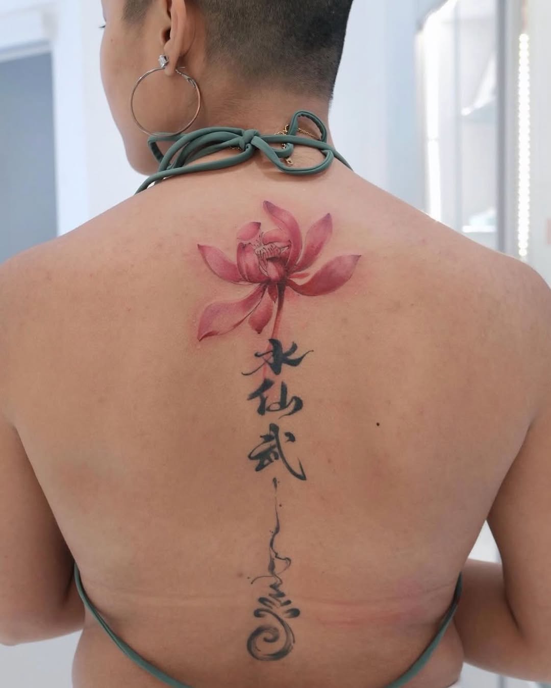 Tattoo by @mj_inkflow — lettering_script, watercolor