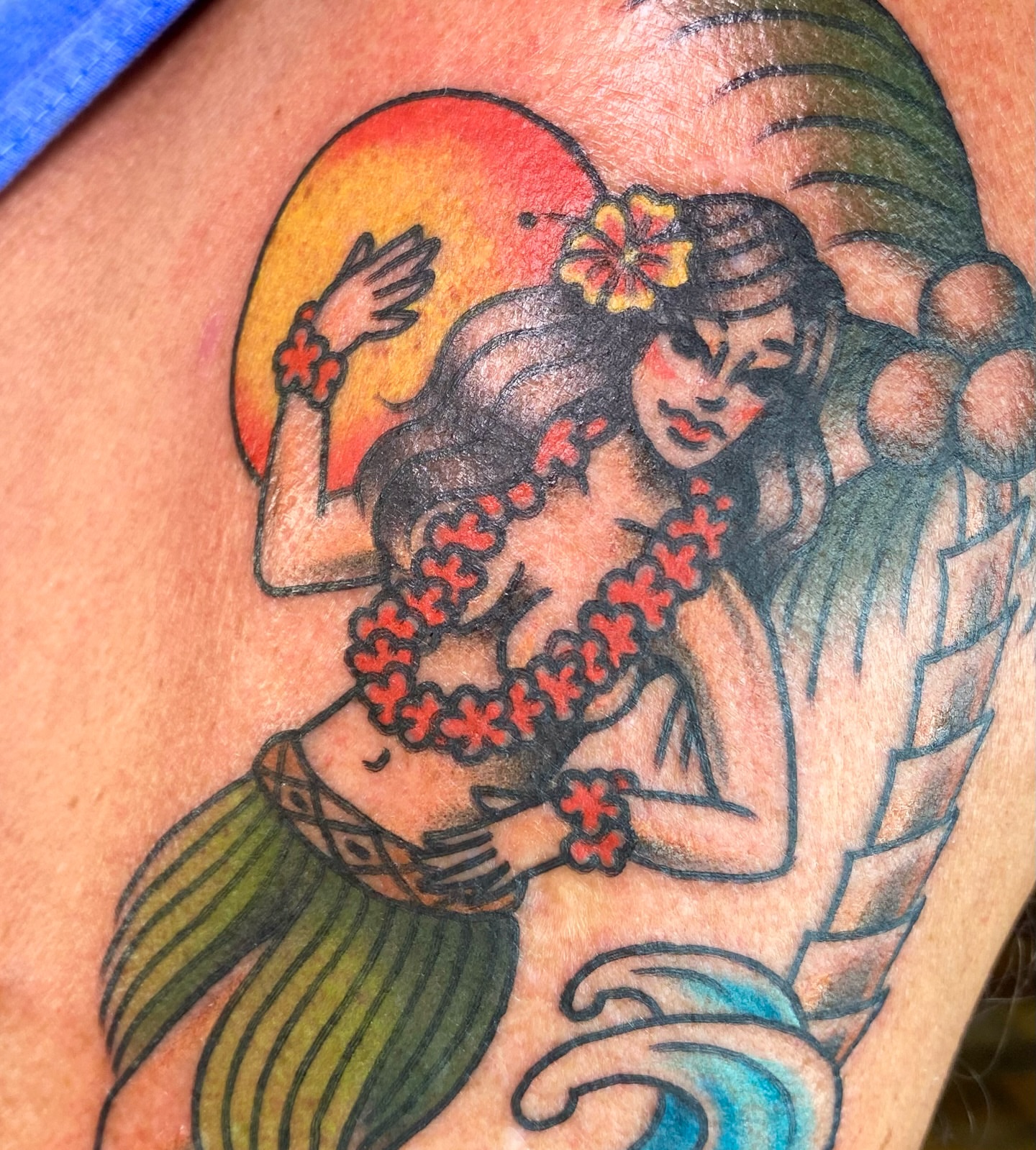 Tattoo by @sarahstabbies — american_traditional, illustrative