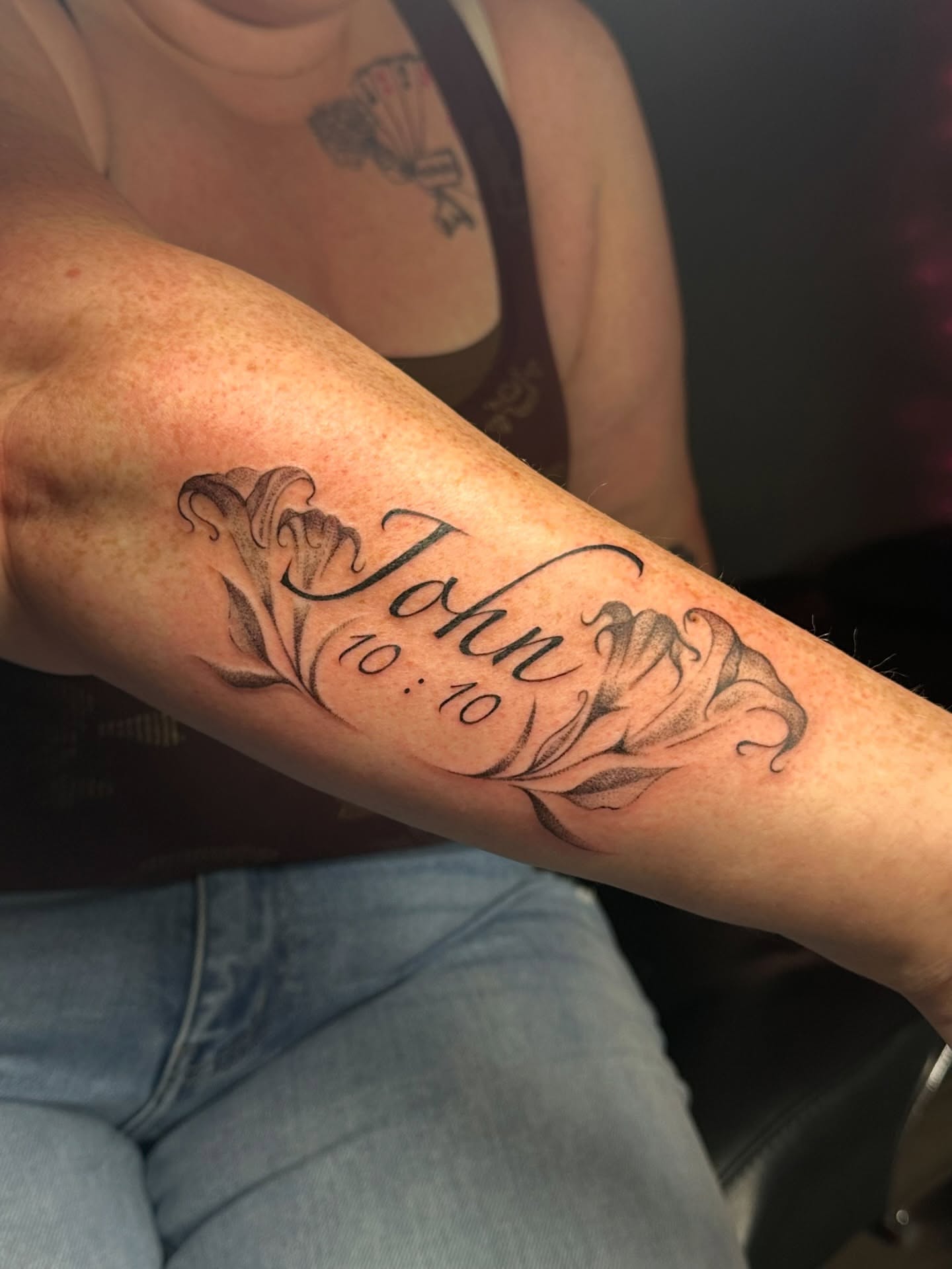 Tattoo by @guayabaiqueso — lettering_script