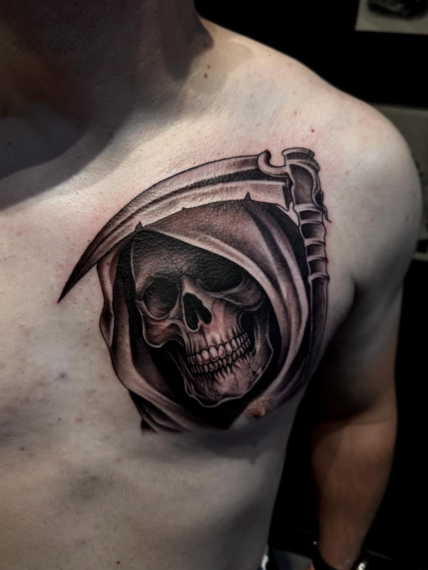 Tattoo by @inkedbychristian — dark_realism