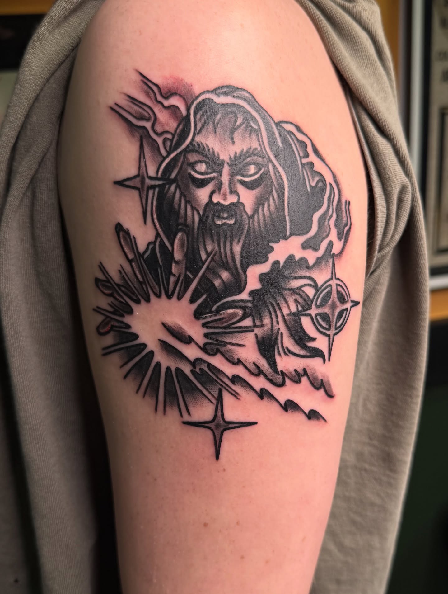 Tattoo by @jinx_removing โ american_traditional, black_and_grey