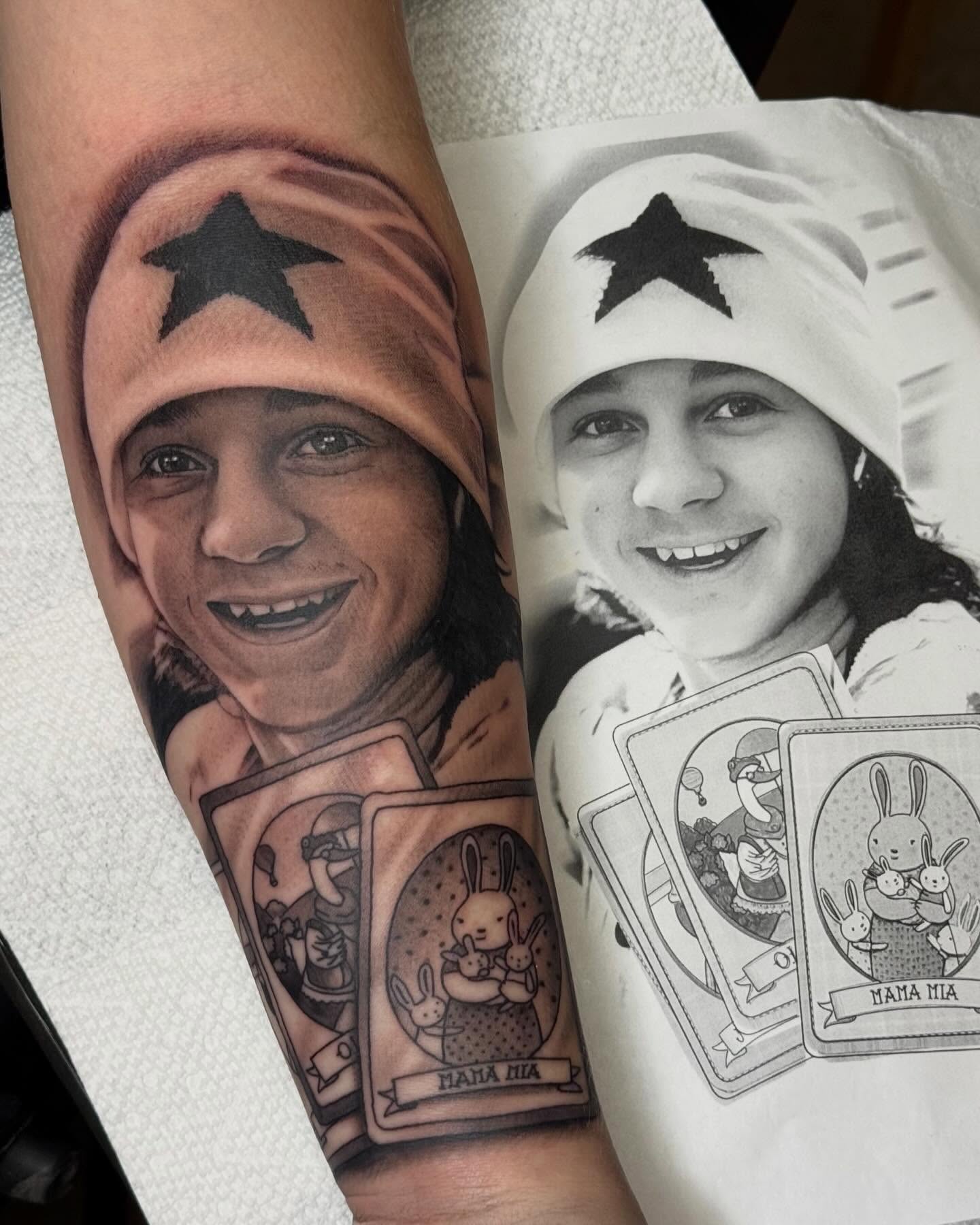 Tattoo by @gottstatts — realism, black_and_grey