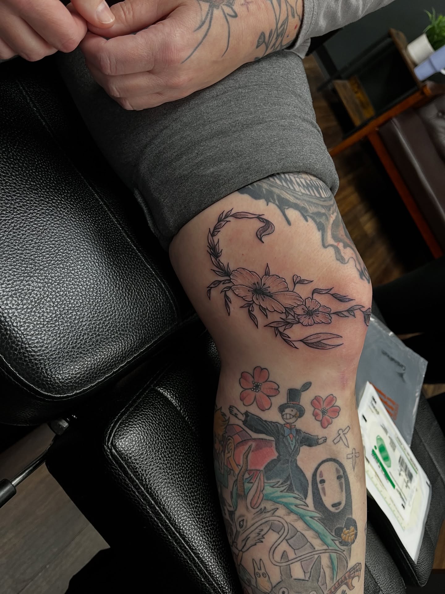 Tattoo by @autumnrosetattoos — new_school, anime