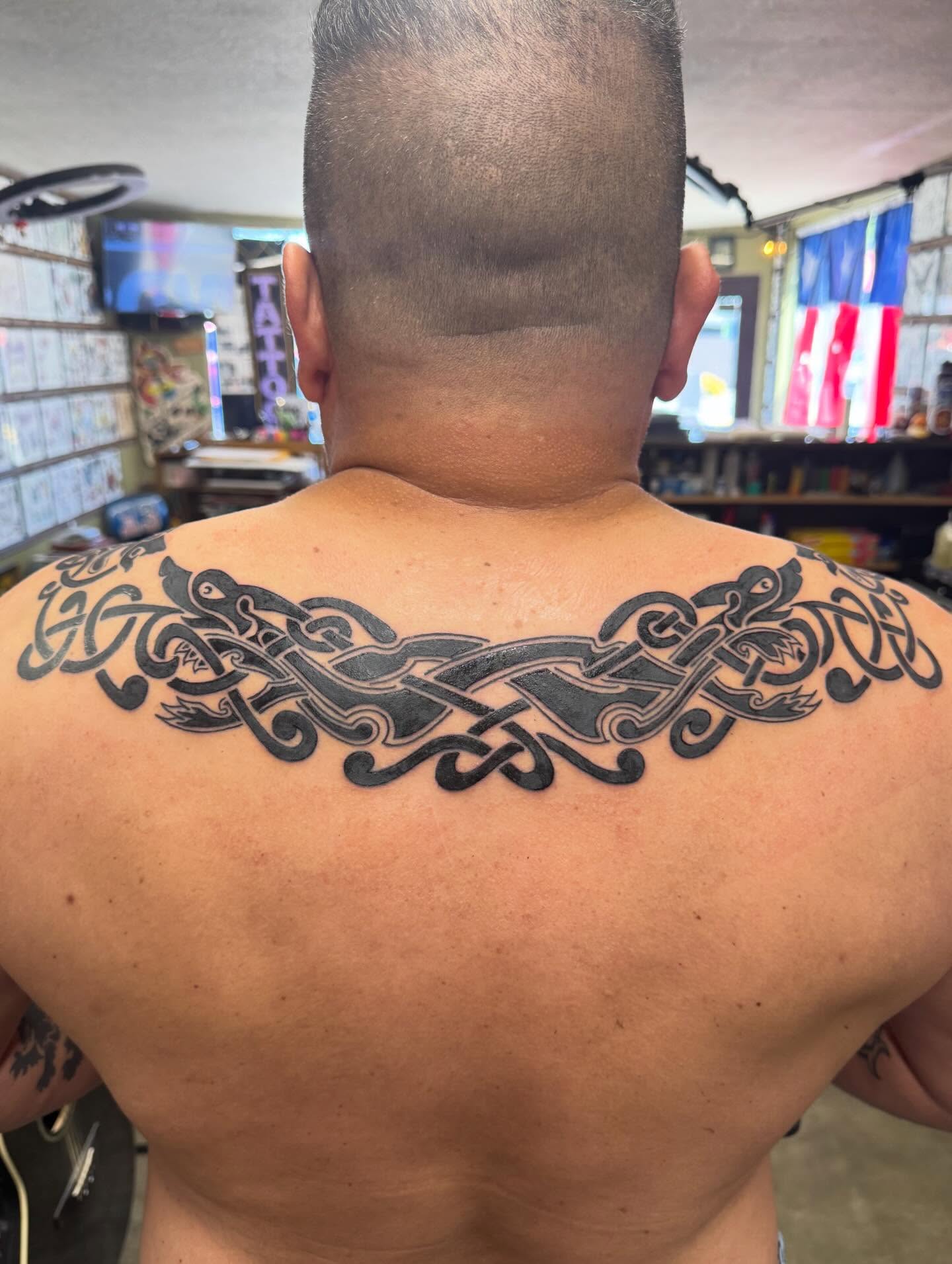 Tattoo by @bobbyjoeward — tribal