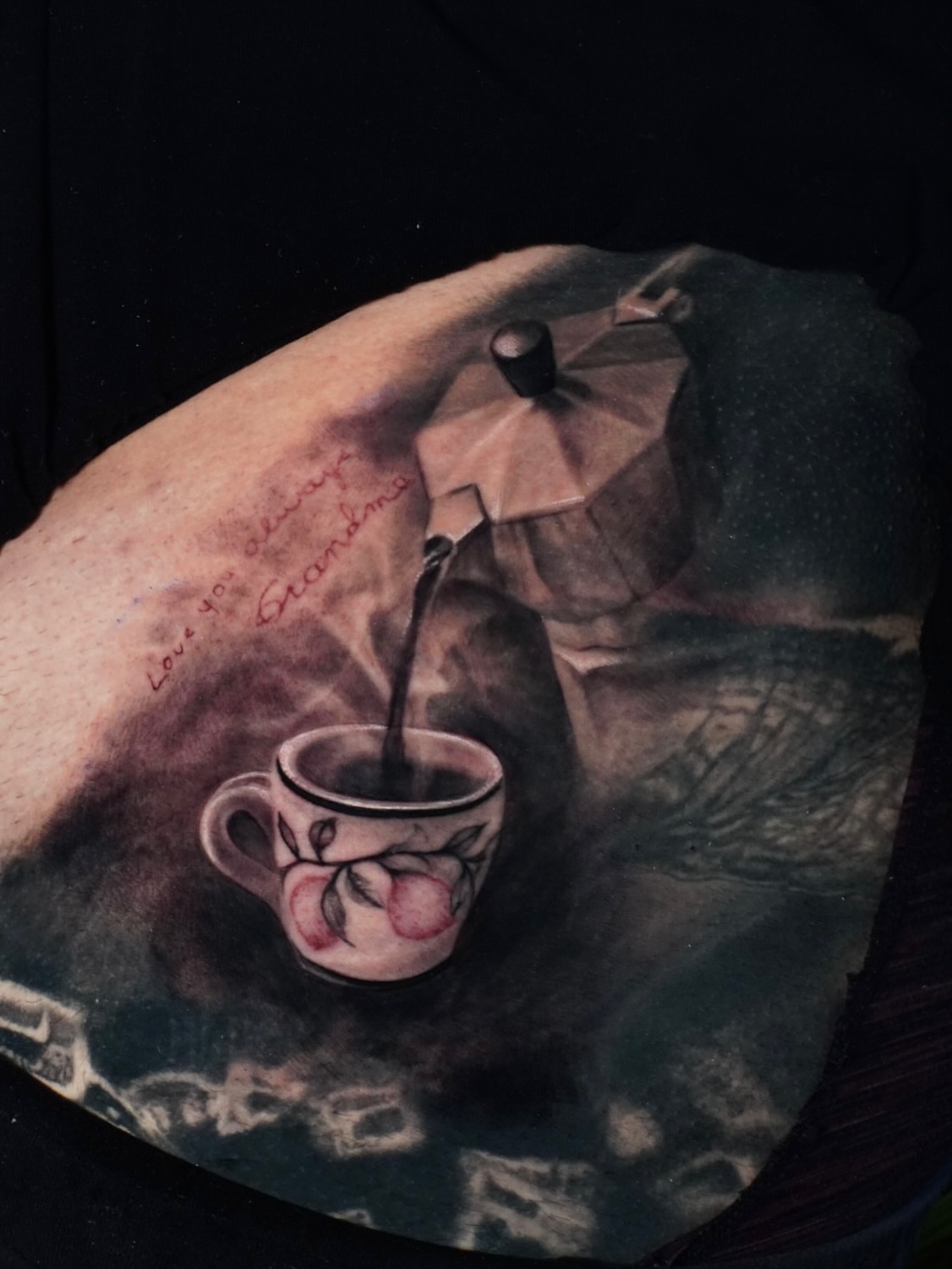 Tattoo by @mamzart — realism, black_and_grey