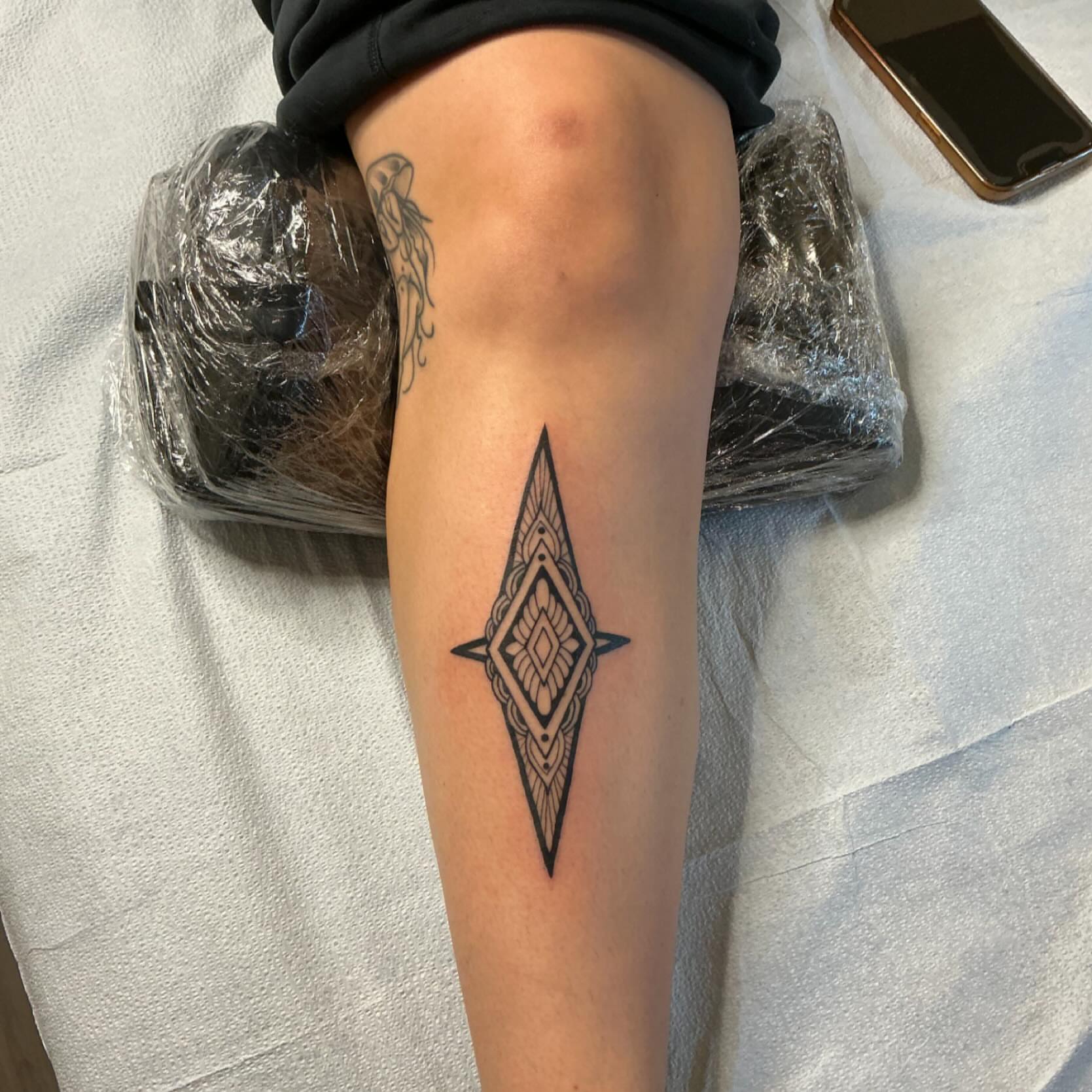 Tattoo by @leah.g.tattoos — geometric
