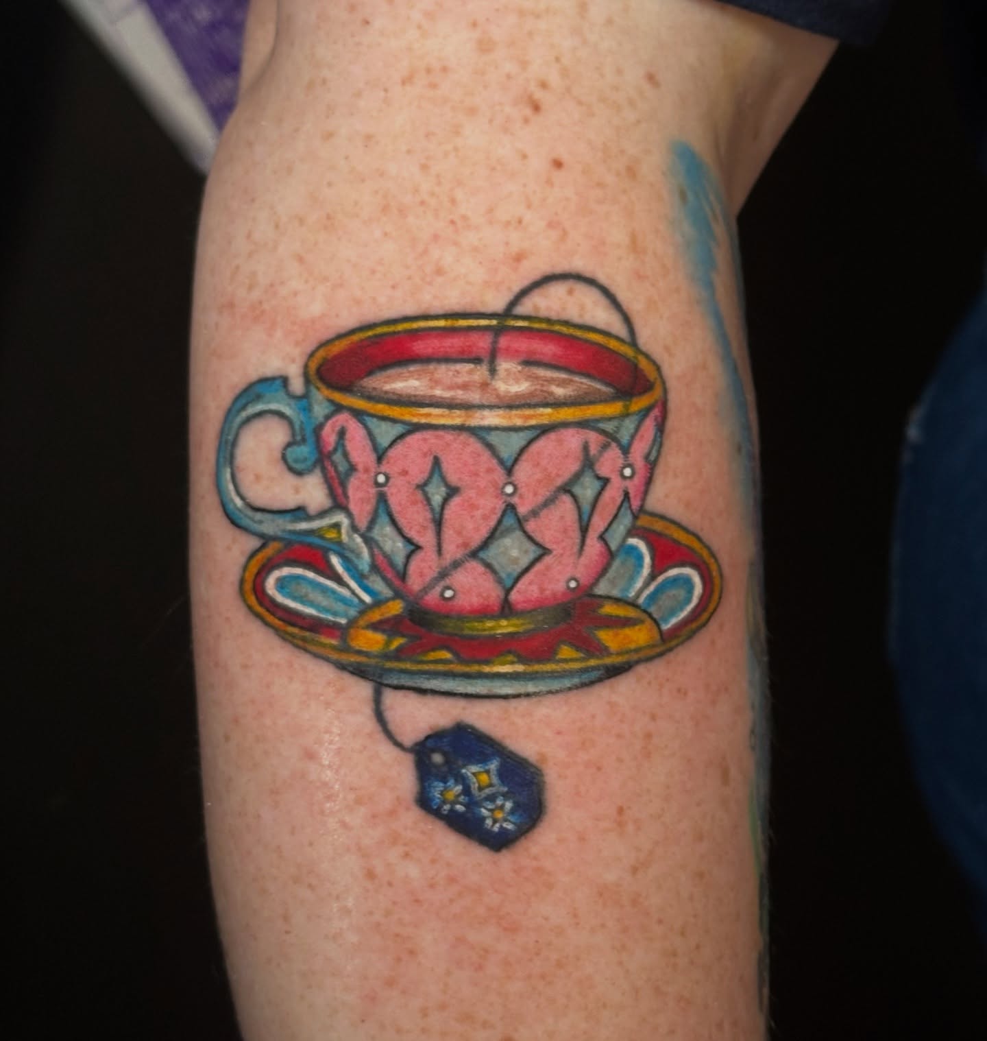 Tattoo by @jcwazzi_tats — dotwork