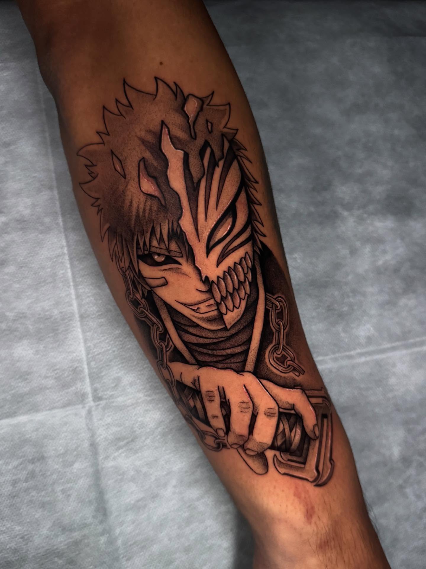 Tattoo by @hackytats — anime