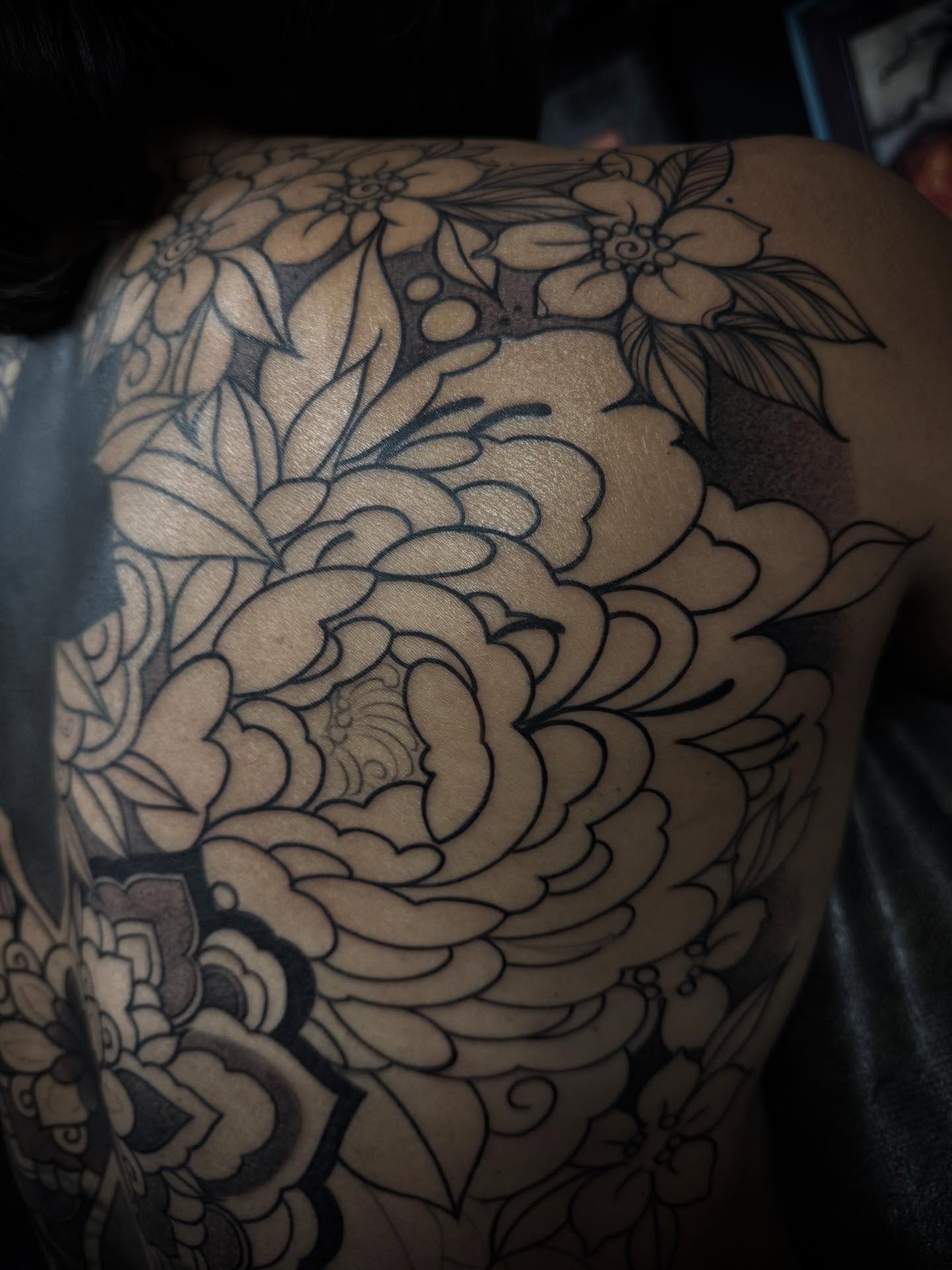 Tattoo by @m2thebtattoos — black_and_grey