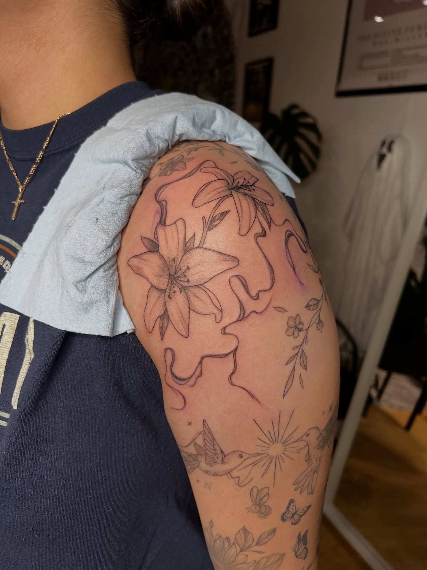 Tattoo by @lovelyinink_ — new_school, ornamental