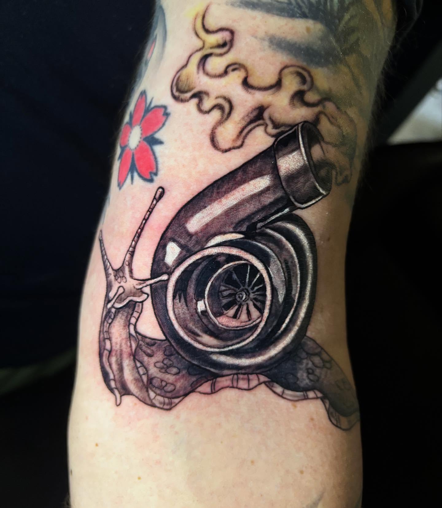 Tattoo by @tatt2dennis — realism, japanese_irezumi