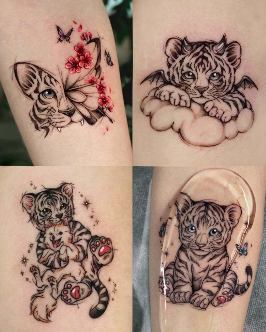 Tattoo by @neonghae_tattoo — dotwork, realism